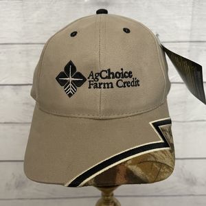 BILL JORDANS ADVANTAGE TIMBER CAMO HAT Snapback Ag Choice Farm Credit New